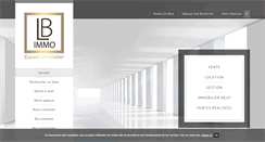Desktop Screenshot of lb-immo.com